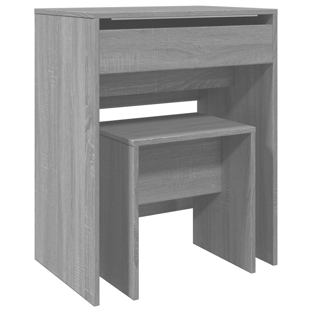Modern Wooden Dressing Table Makeup Vanity Table With Lift Up Mirror Storage