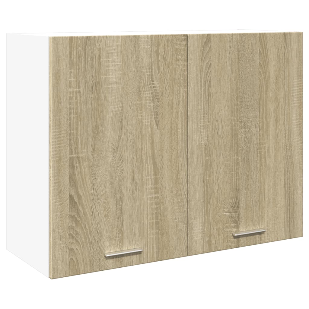 Modern Wooden Wall Mounted 2 Door Kitchen Storage Cabinet Unit