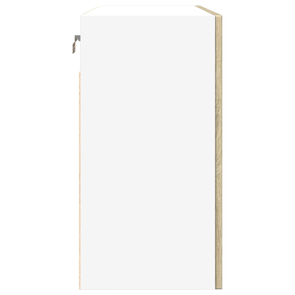 Modern Wooden Wall Mounted 2 Door Kitchen Storage Cabinet Unit