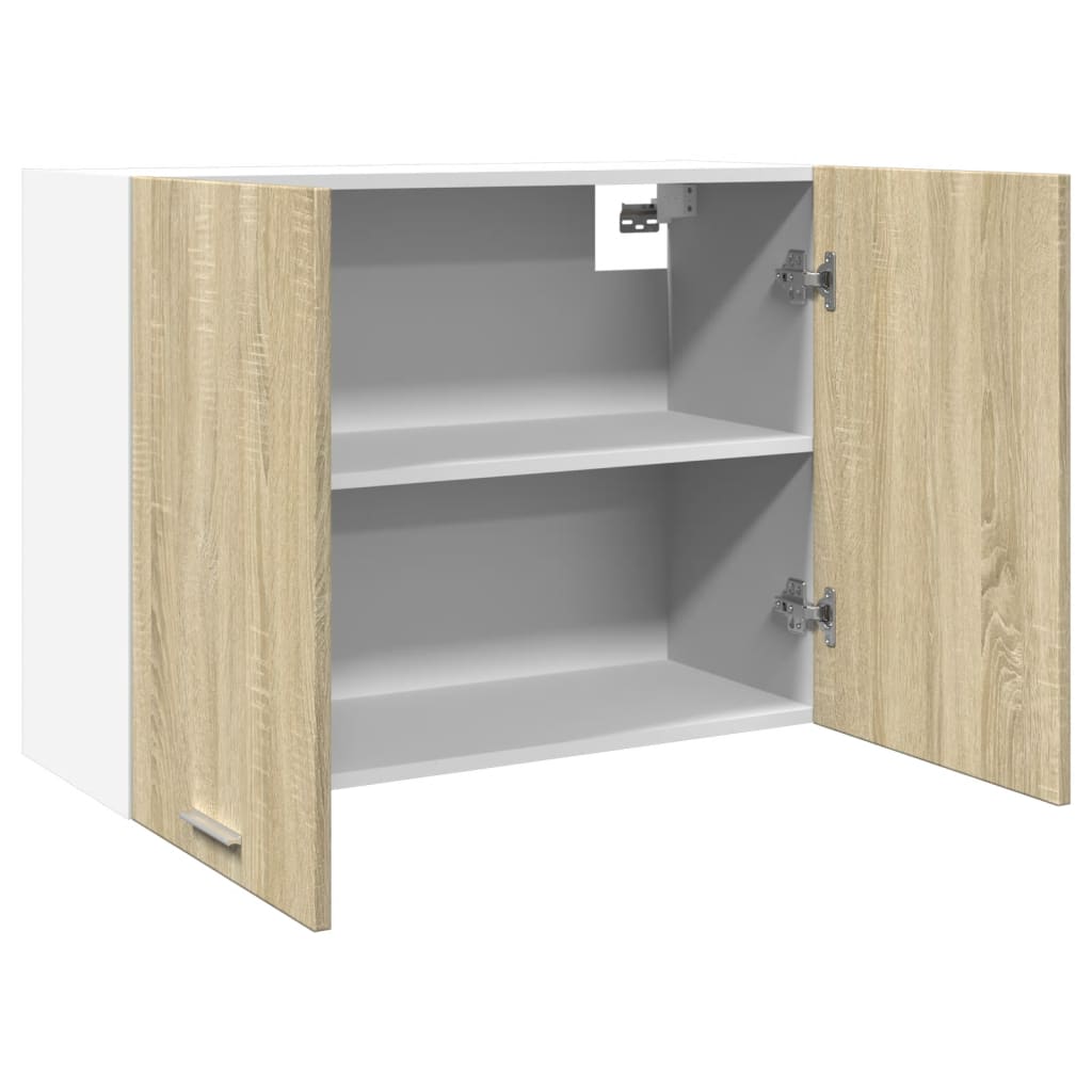 Modern Wooden Wall Mounted 2 Door Kitchen Storage Cabinet Unit