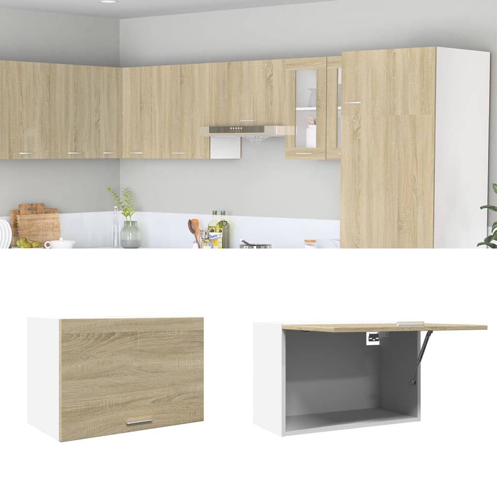 Hanging Cabinet Lyon Sonoma Oak 60x31x40 cm Engineered Wood