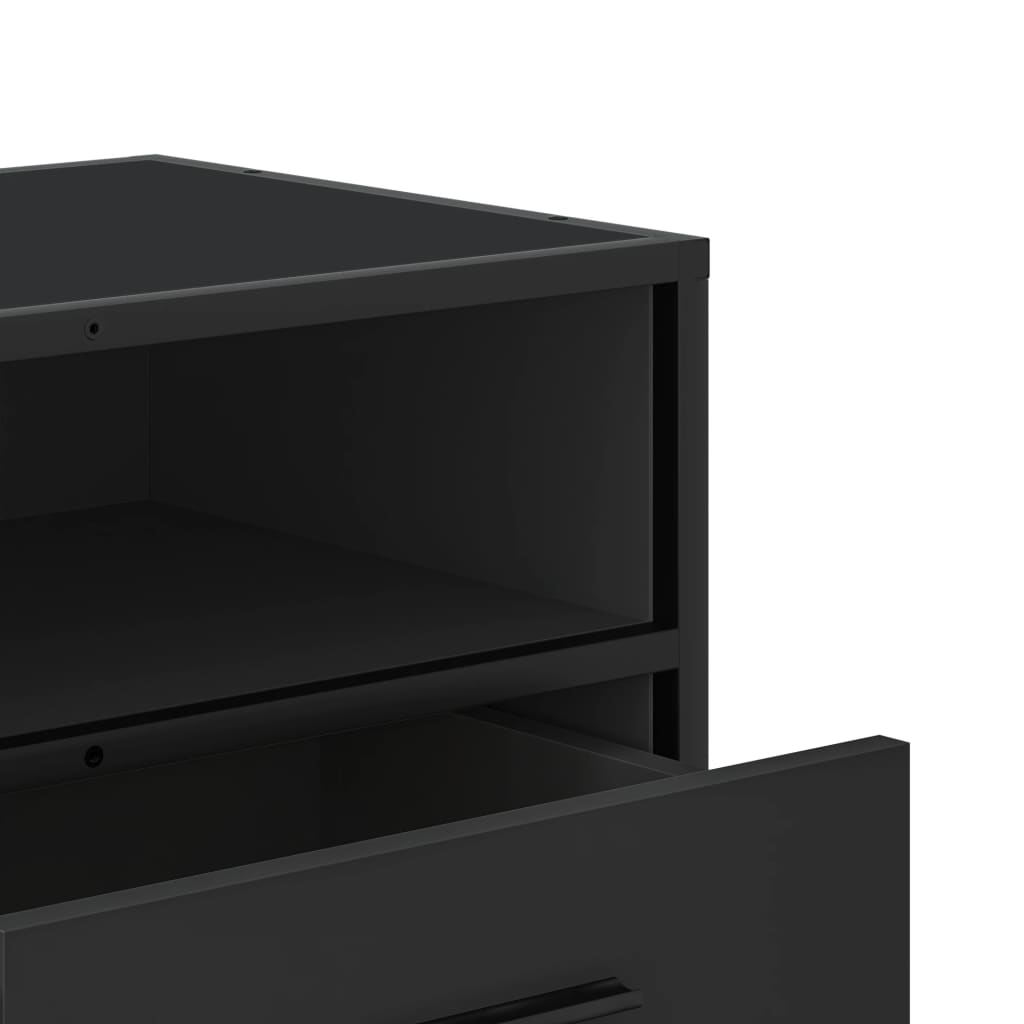 Industrial Wooden 31 Inch TV Tele Stand Unit Cabinet With Storage Drawers Shelf