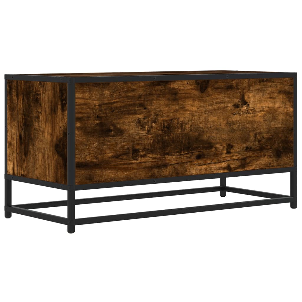 Industrial Wooden 31 Inch TV Tele Stand Unit Cabinet With Storage Drawers Shelf