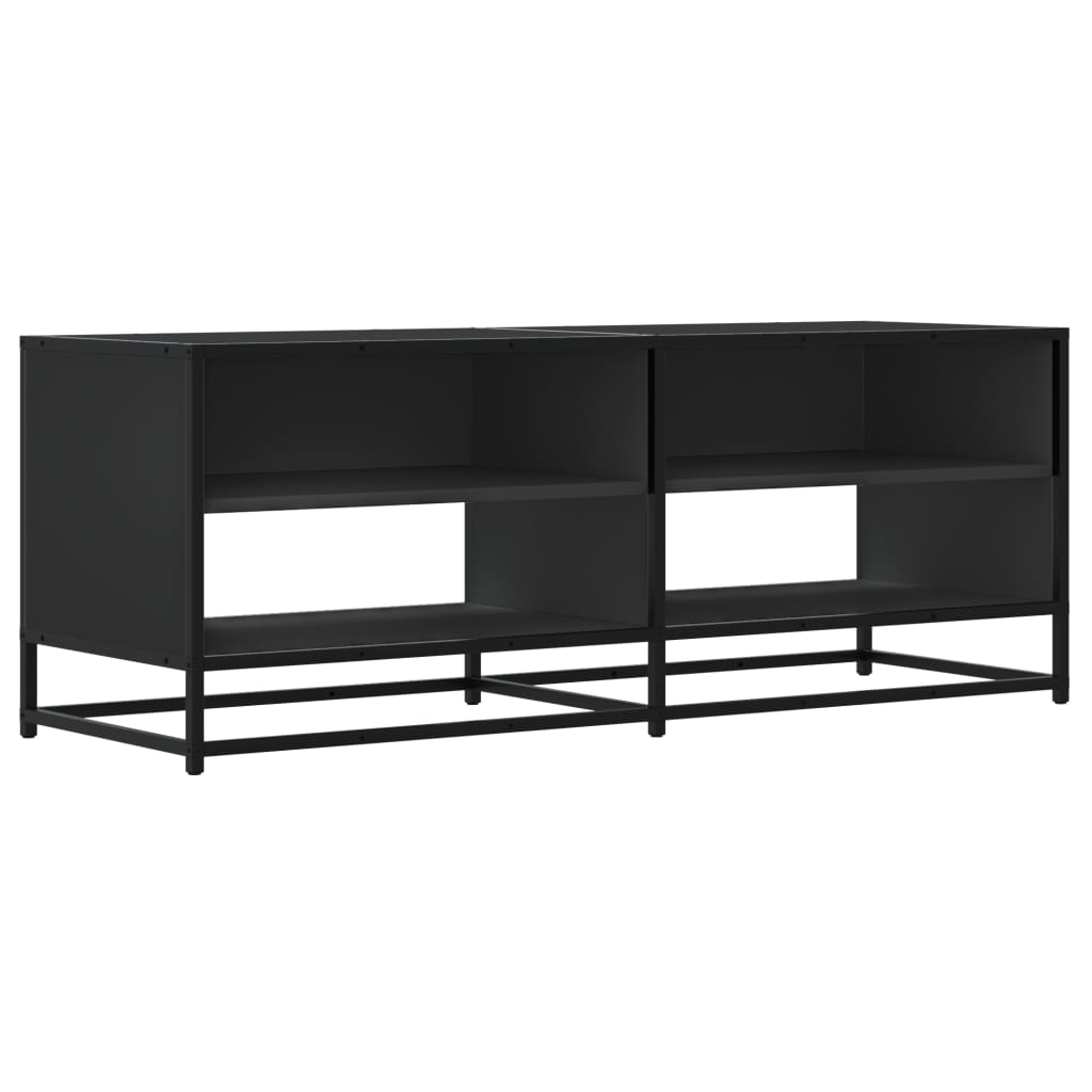 Industrial Wooden TV Tele Stand Cabinet Home Entertainment Media Unit Wood