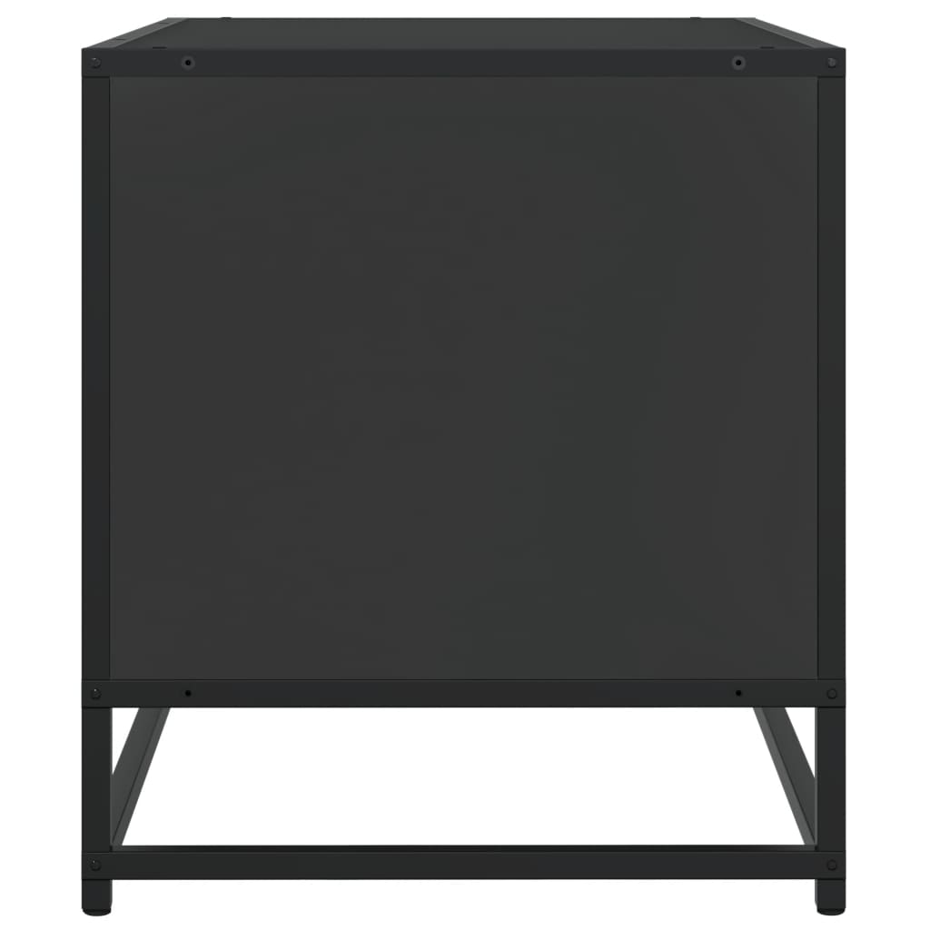 Industrial Wooden TV Tele Stand Cabinet Home Entertainment Media Unit Wood