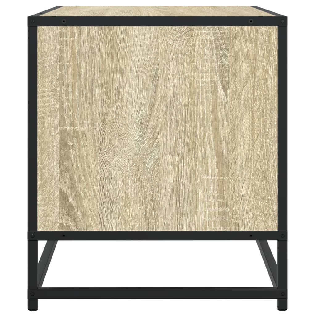 Industrial Wooden TV Tele Stand Cabinet Home Entertainment Media Unit Wood