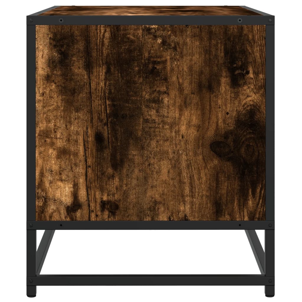 Industrial Wooden TV Tele Stand Cabinet Home Entertainment Media Unit Wood