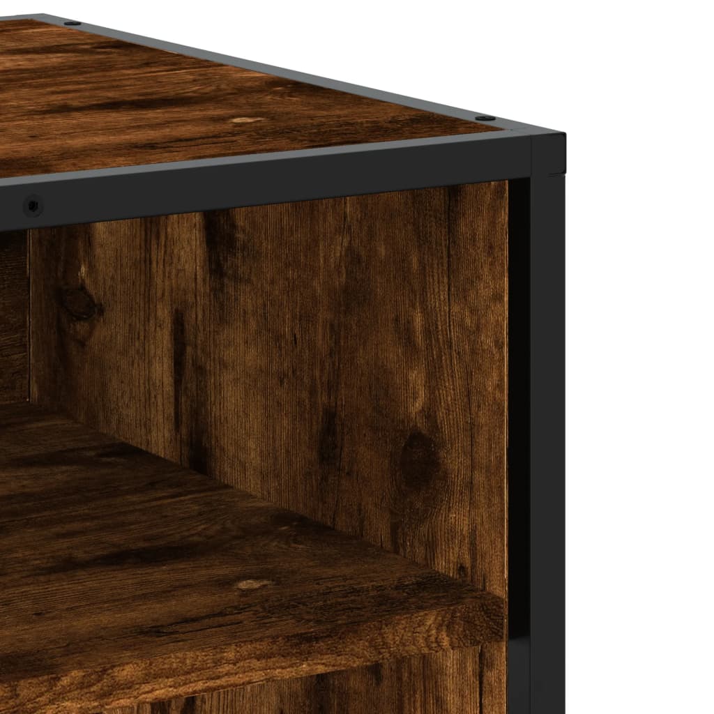 Industrial Wooden TV Tele Stand Cabinet Home Entertainment Media Unit Wood
