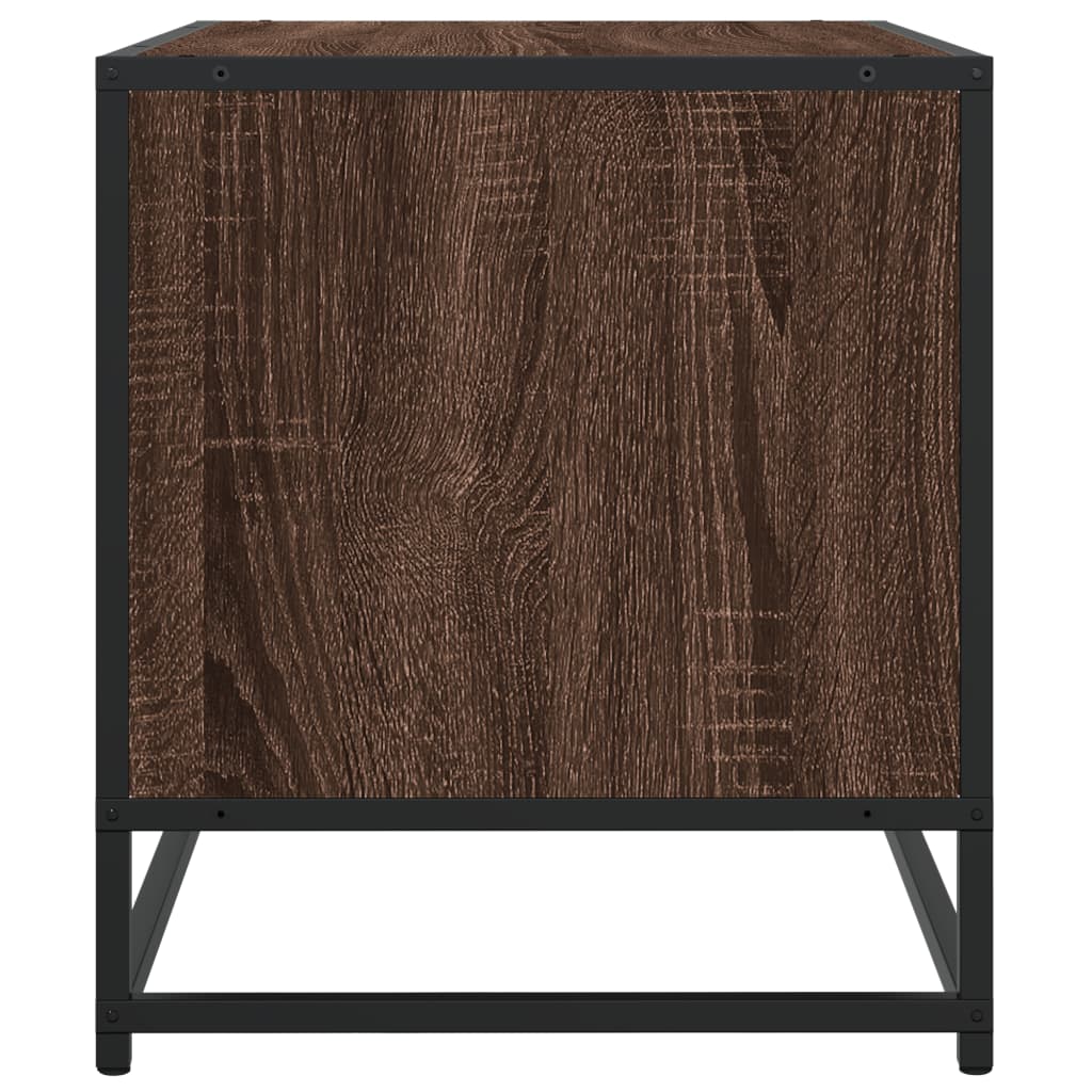 Industrial Wooden TV Tele Stand Cabinet Home Entertainment Media Unit Wood