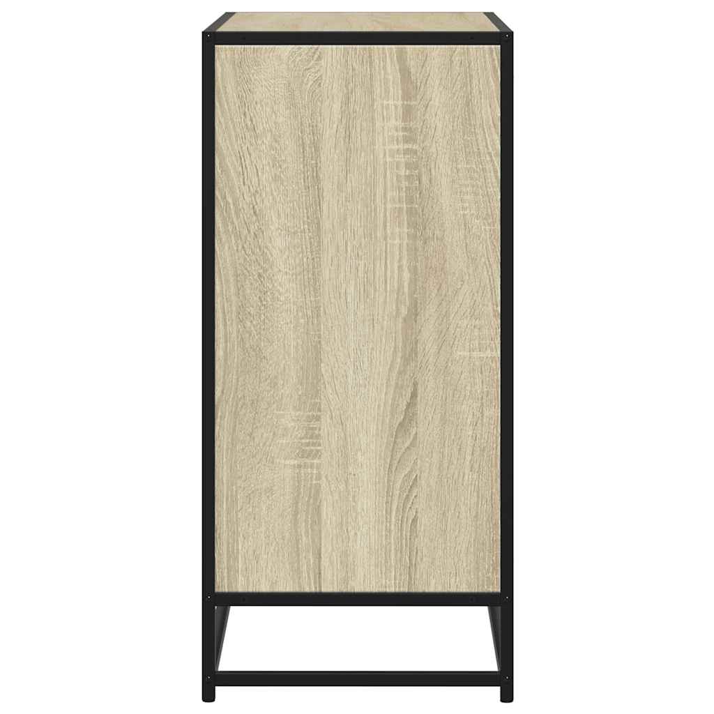 Modern Wooden Sideboard Storage Cabinet Unit With 2 Doors & 2 Drawers Wood