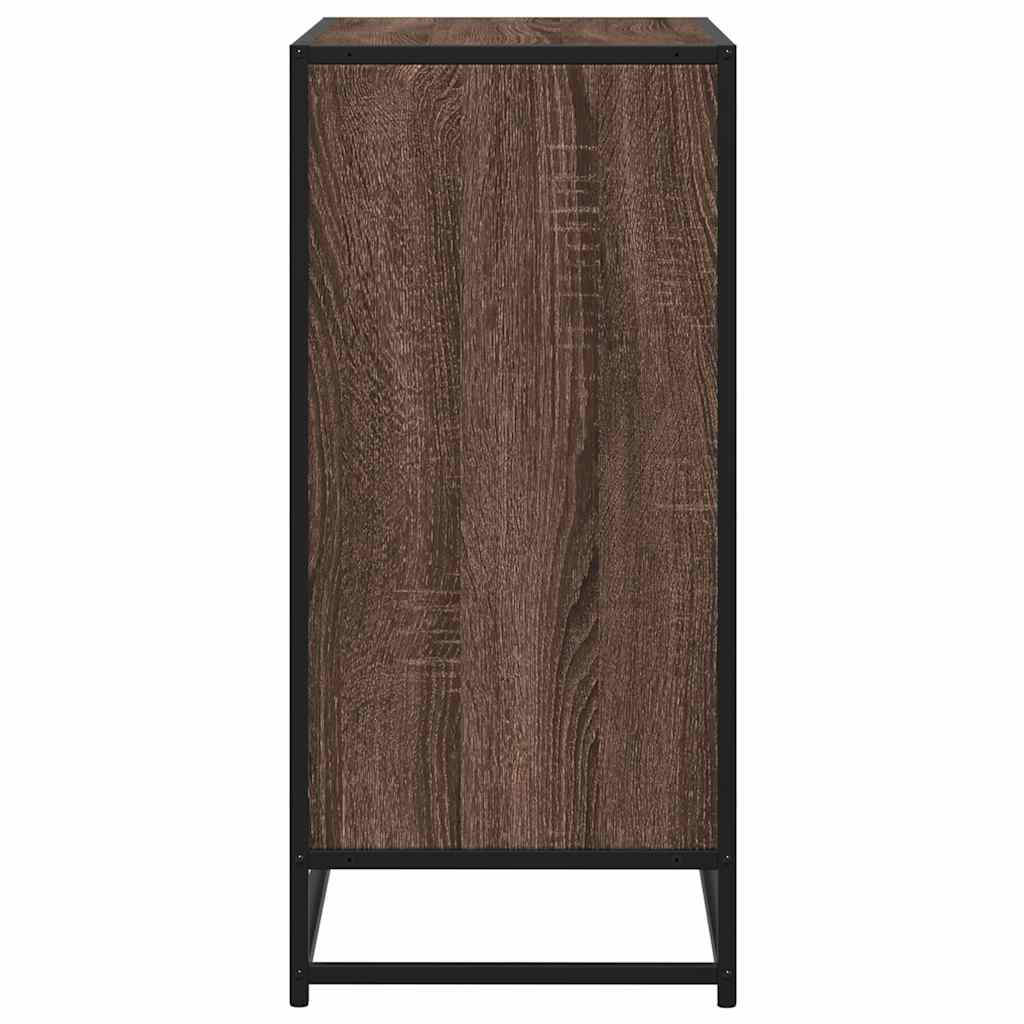 Modern Wooden Sideboard Storage Cabinet Unit With 2 Doors & 2 Drawers Wood