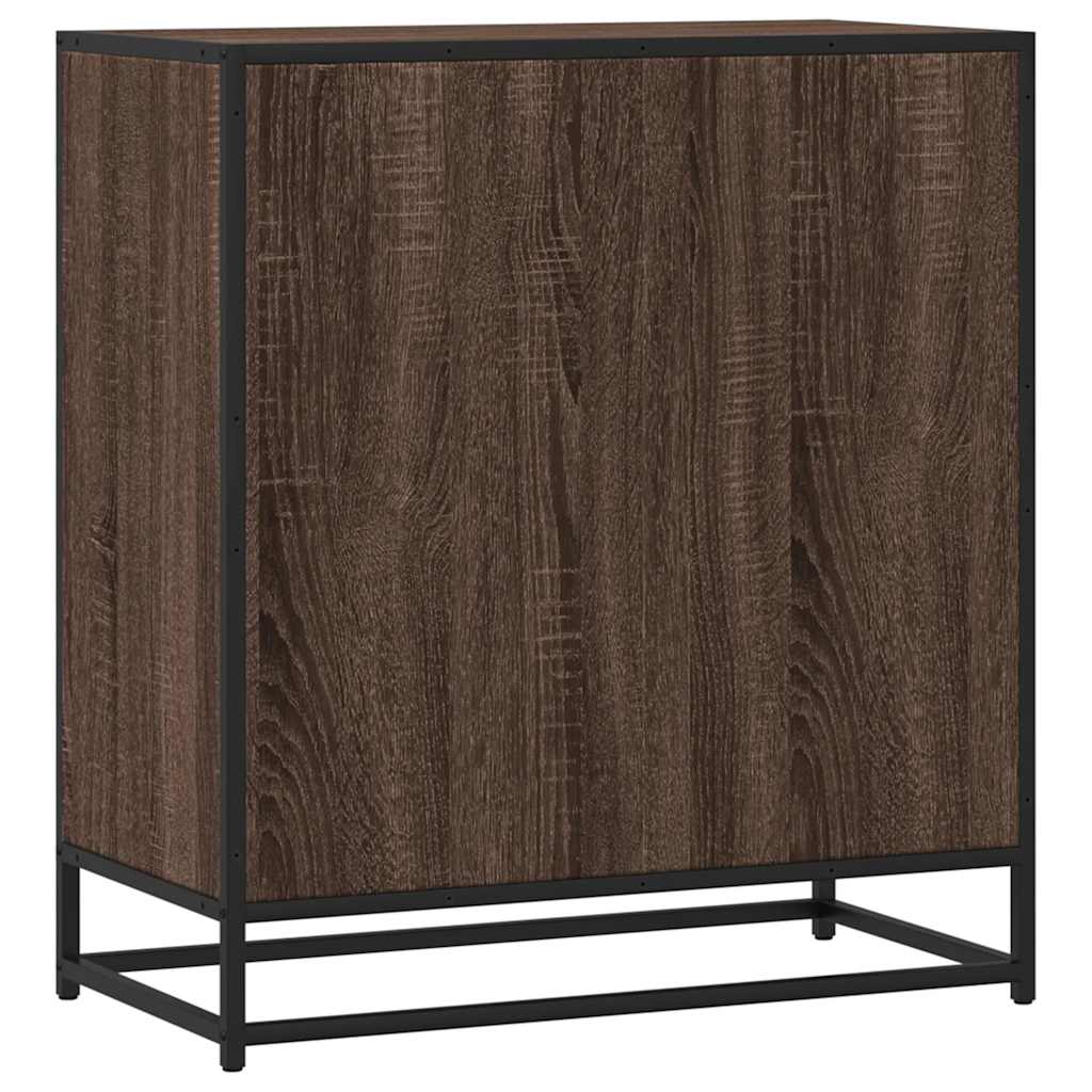 Modern Wooden Sideboard Storage Cabinet Unit With 2 Doors & 2 Drawers Wood