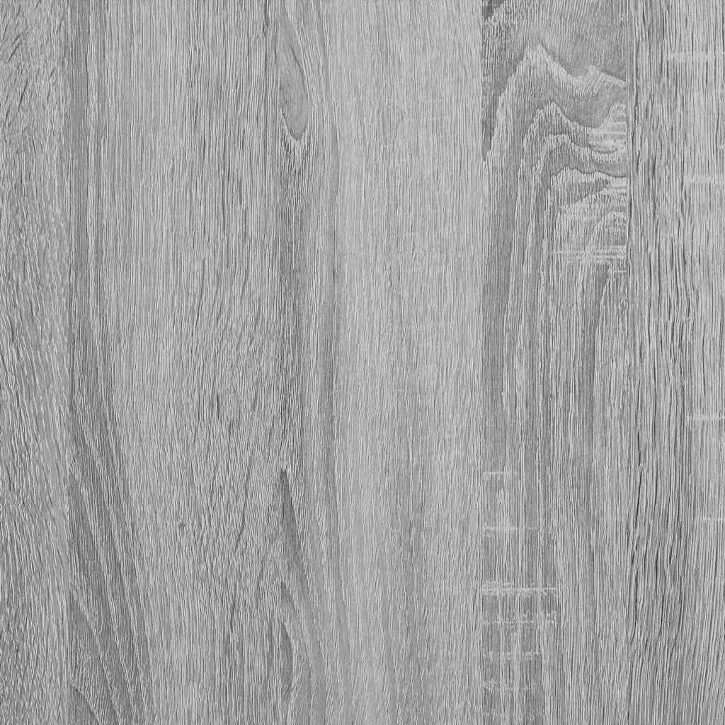 Book Cabinet Grey Sonoma 60x35x107.5 cm Engineered Wood