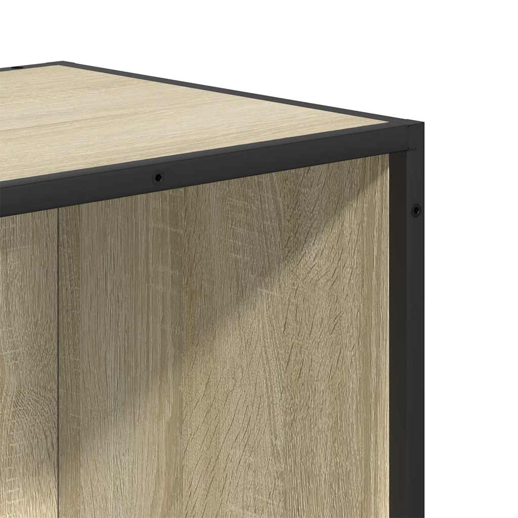 Book Cabinet Sonoma Oak 65.5x33x107.5 cm Engineered Wood