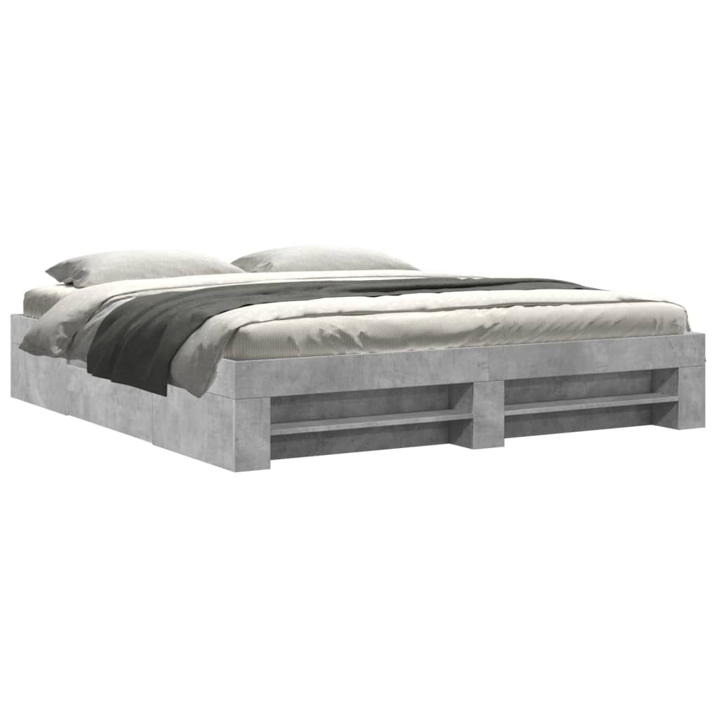Modern Wooden Super King Size 180cm Bed Frame Base With Drawers & Storage Compartments
