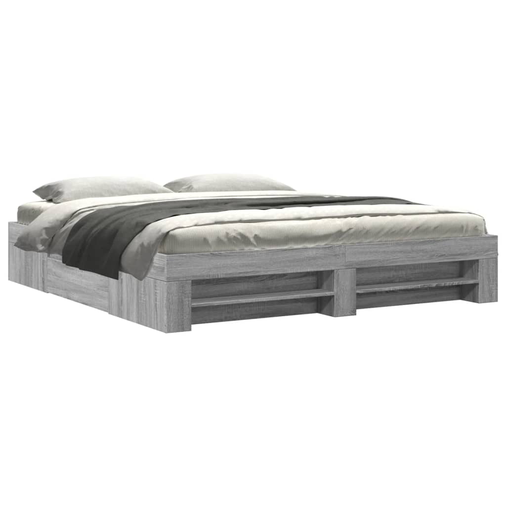 Modern Wooden Super King Size 180cm Bed Frame Base With Drawers & Storage Compartments