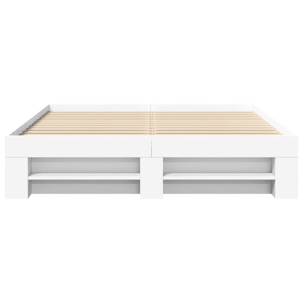 Modern Wooden King Size 150cm Bed Fame Base With Drawers & Storage Compartments