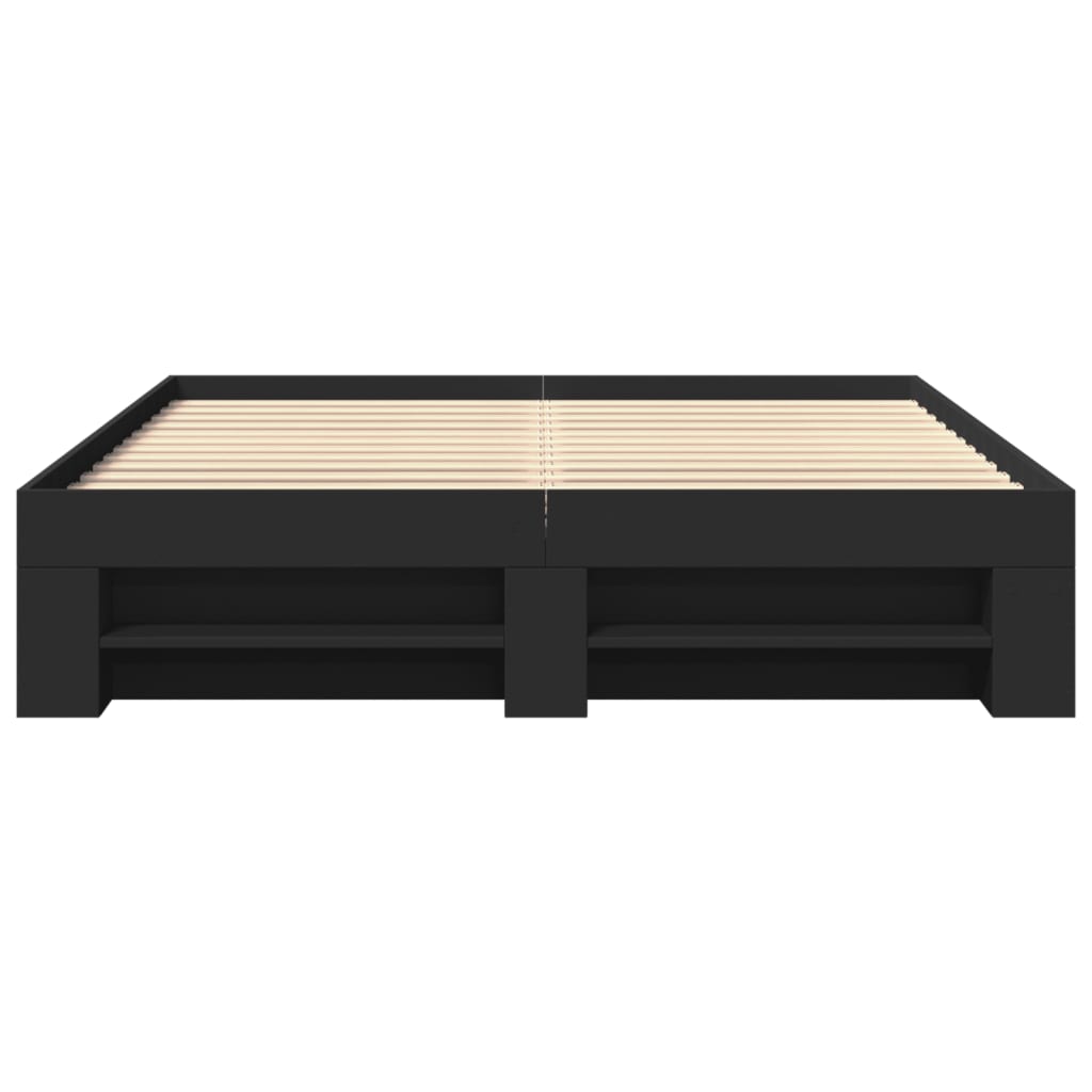 Modern Wooden King Size 150cm Bed Fame Base With Drawers & Storage Compartments
