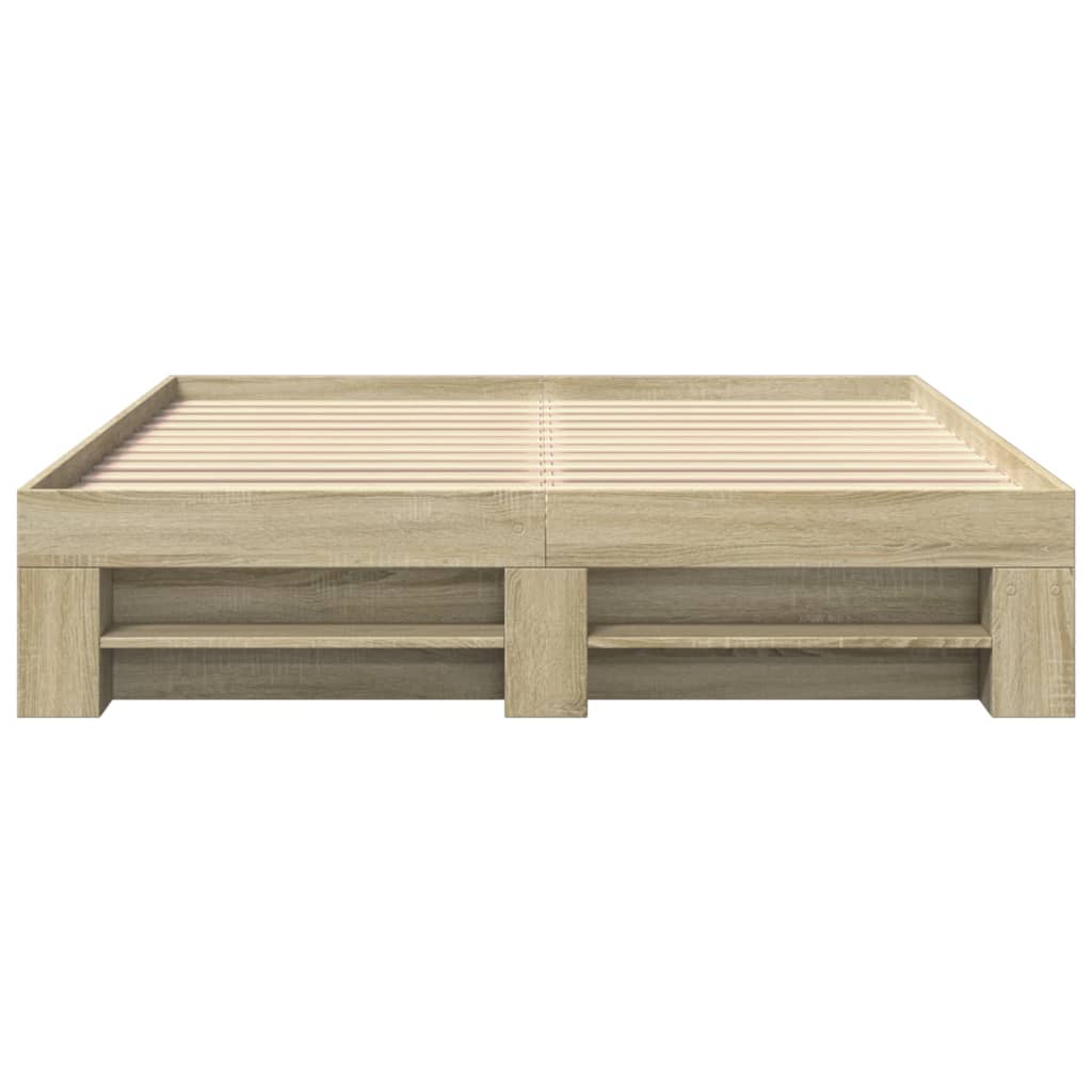 Modern Wooden King Size 150cm Bed Fame Base With Drawers & Storage Compartments