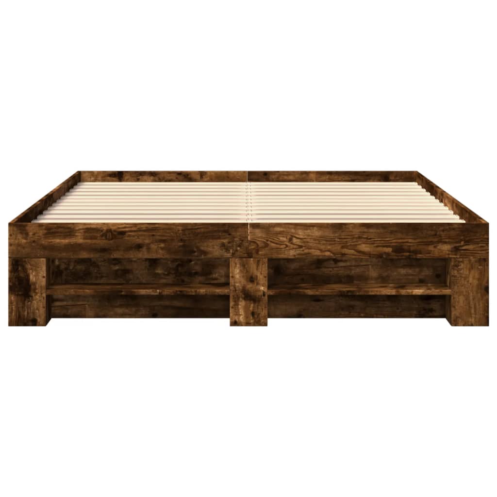 Modern Wooden King Size 150cm Bed Fame Base With Drawers & Storage Compartments