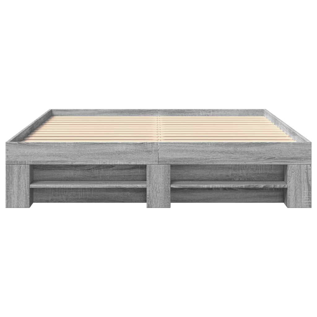 Modern Wooden King Size 150cm Bed Fame Base With Drawers & Storage Compartments