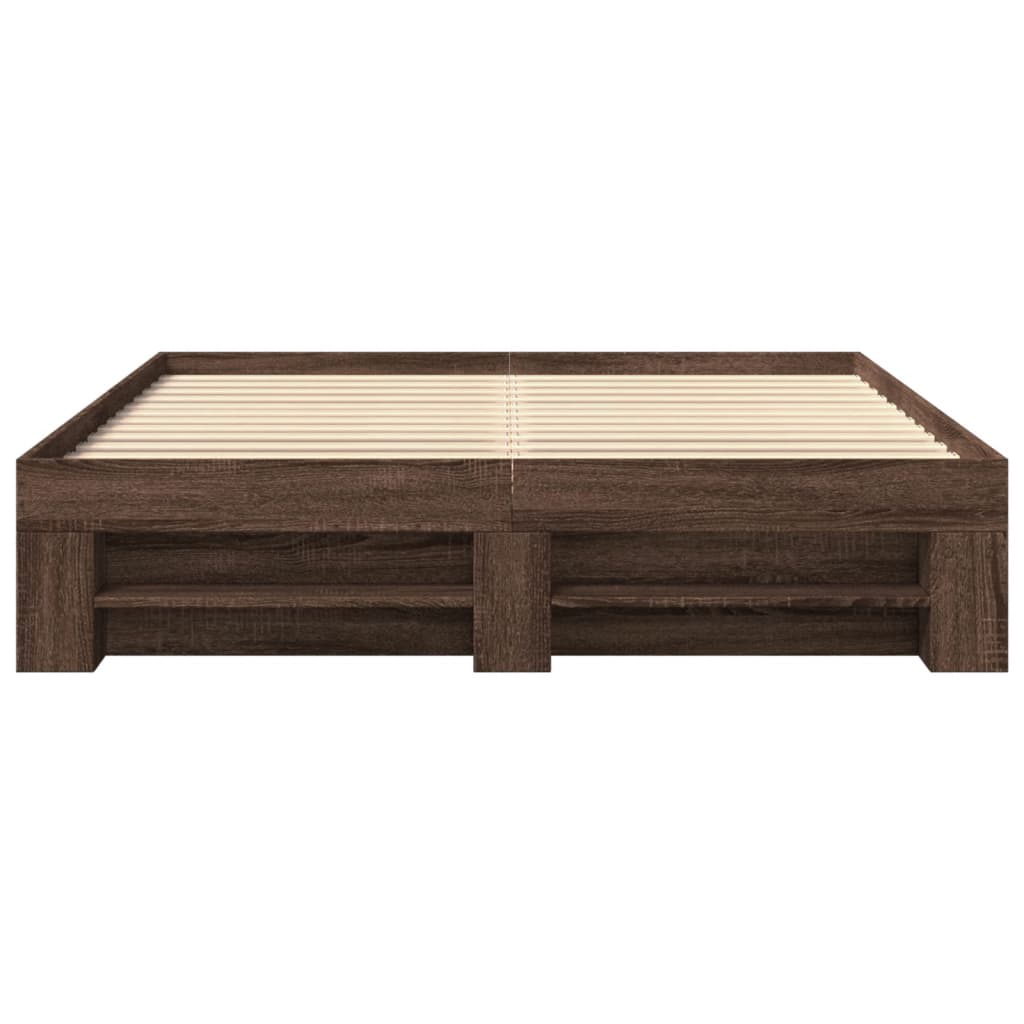 Modern Wooden King Size 150cm Bed Fame Base With Drawers & Storage Compartments