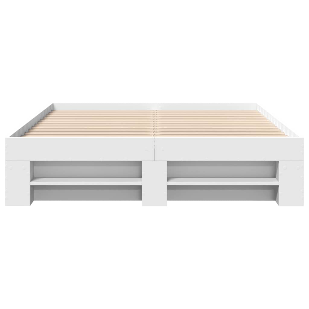 Modern Wooden Double Size 135cm Bed Frame Base With Drawers & Storage Compartments