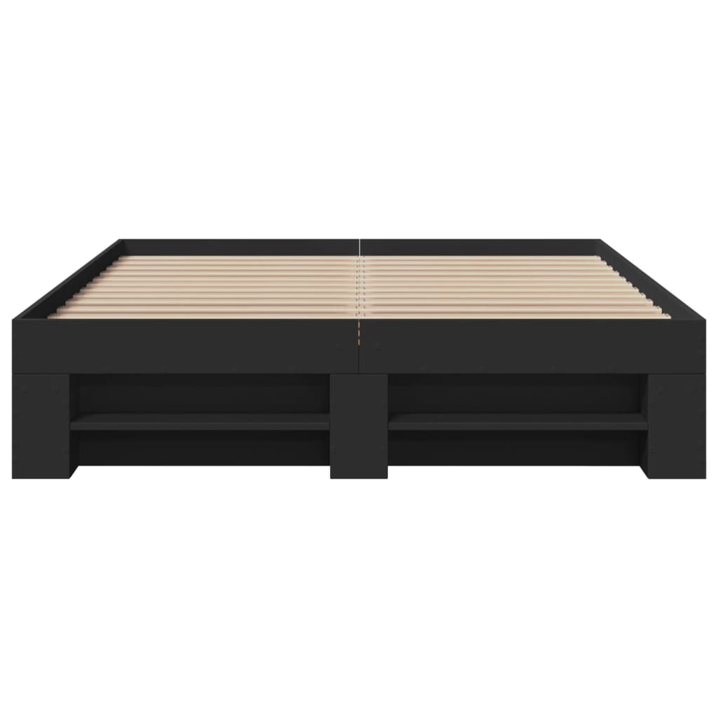 Modern Wooden Double Size 135cm Bed Frame Base With Drawers & Storage Compartments