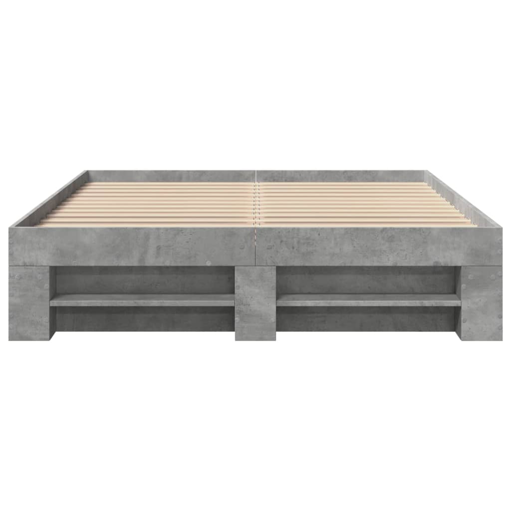 Modern Wooden Double Size 135cm Bed Frame Base With Drawers & Storage Compartments