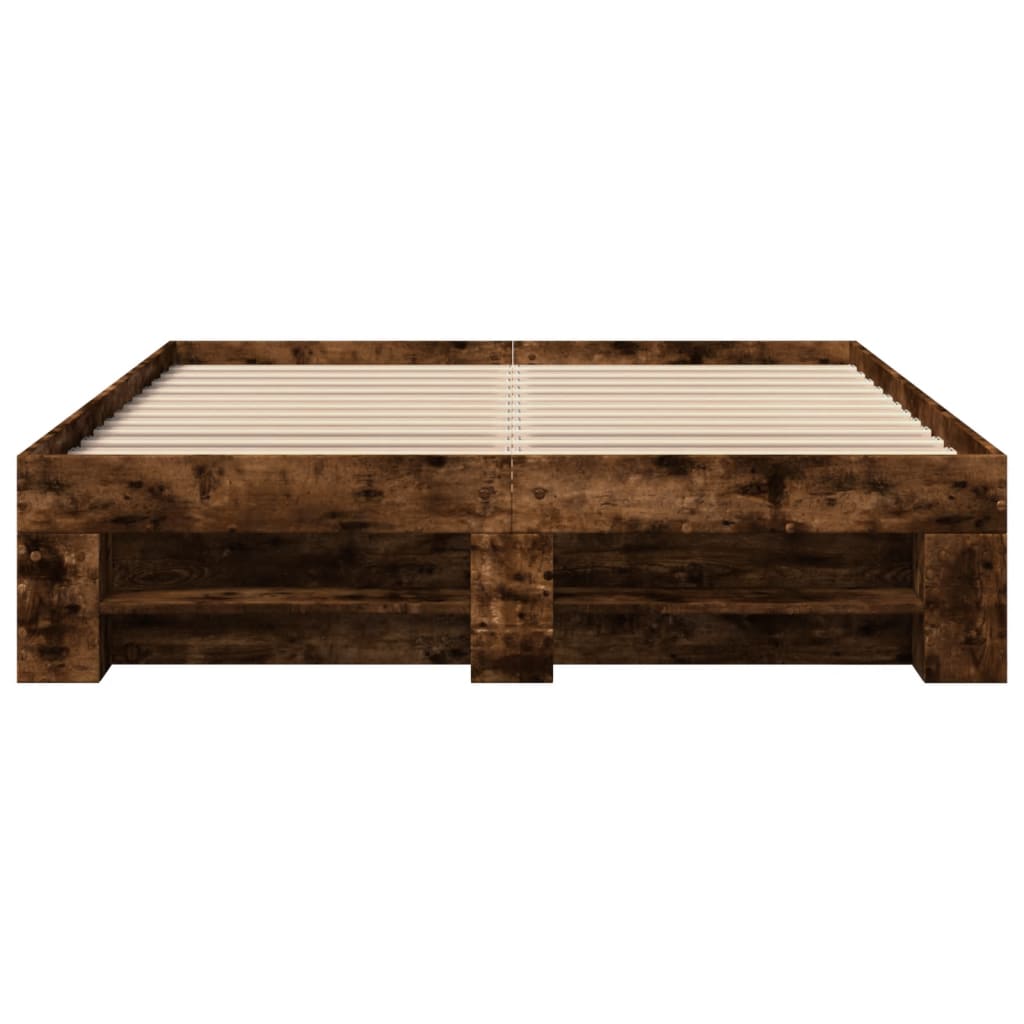 Modern Wooden Double Size 135cm Bed Frame Base With Drawers & Storage Compartments