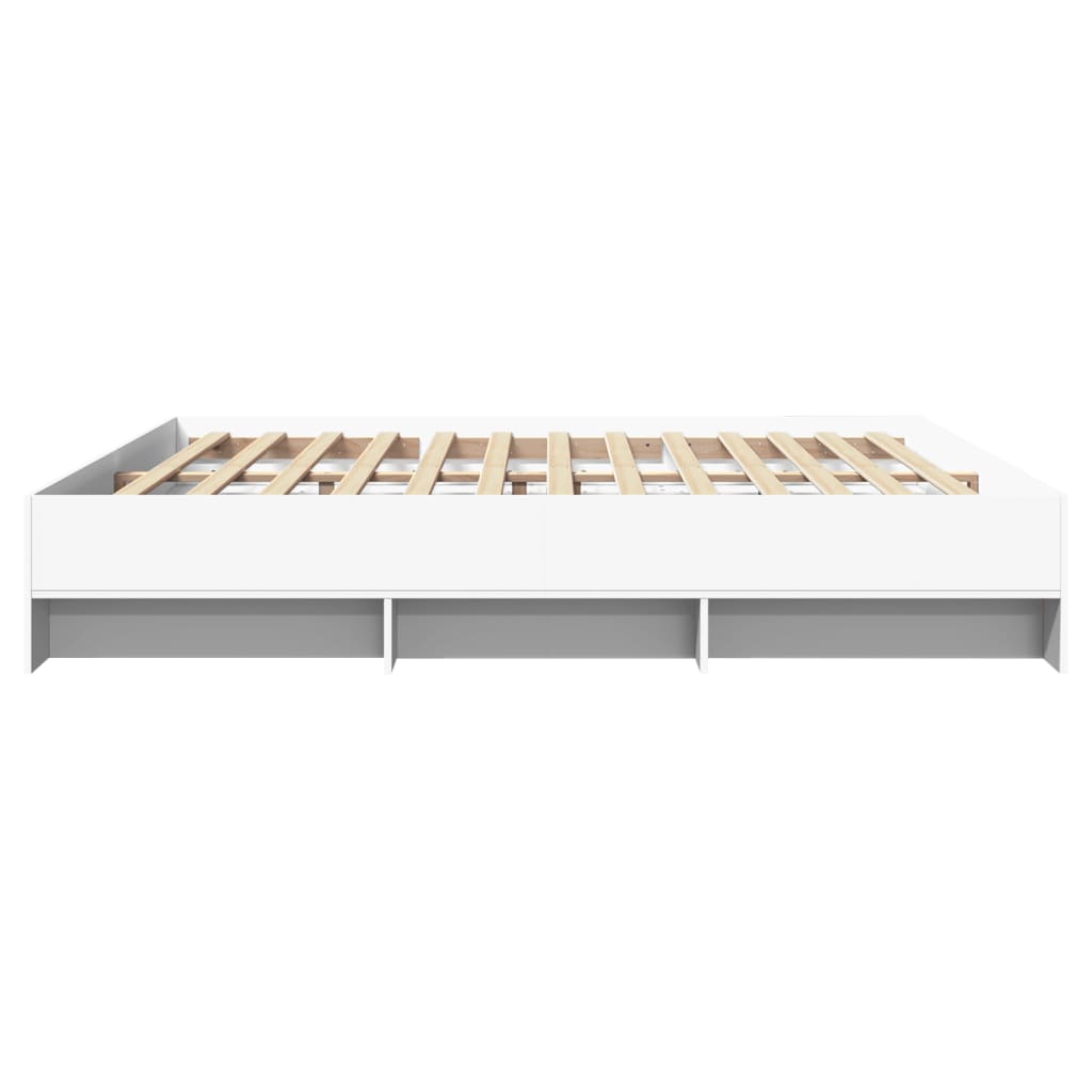 Modern Wooden Super King Size 180cm Bed Frame Base With Under Storage Space