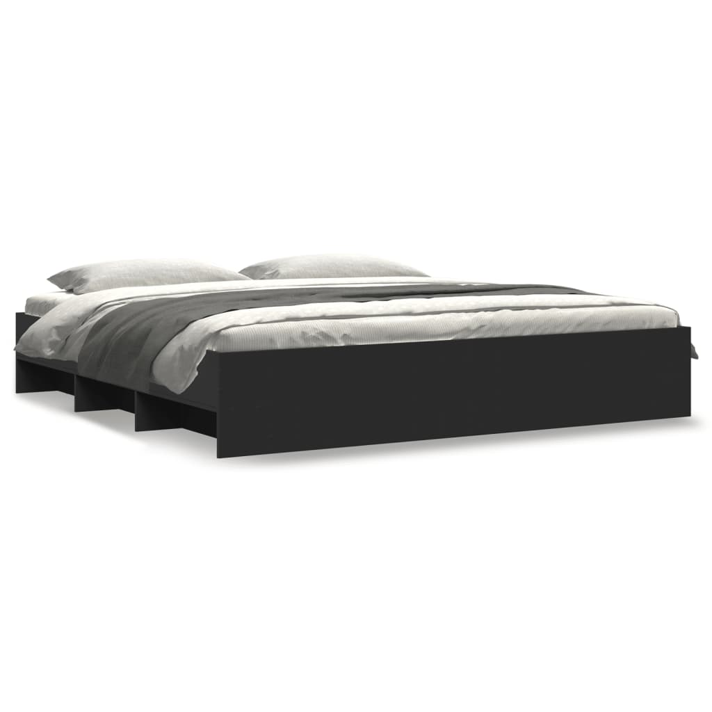 Modern Wooden Super King Size 180cm Bed Frame Base With Under Storage Space