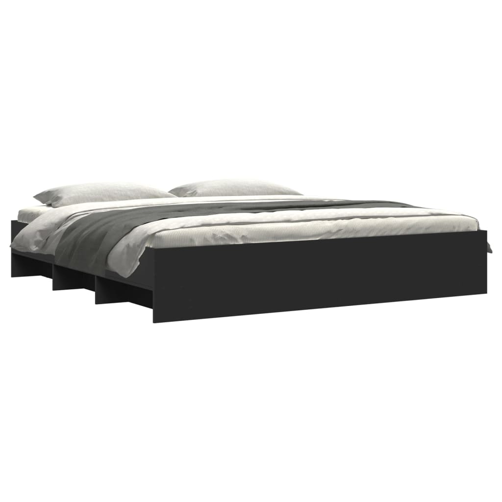 Modern Wooden Super King Size 180cm Bed Frame Base With Under Storage Space