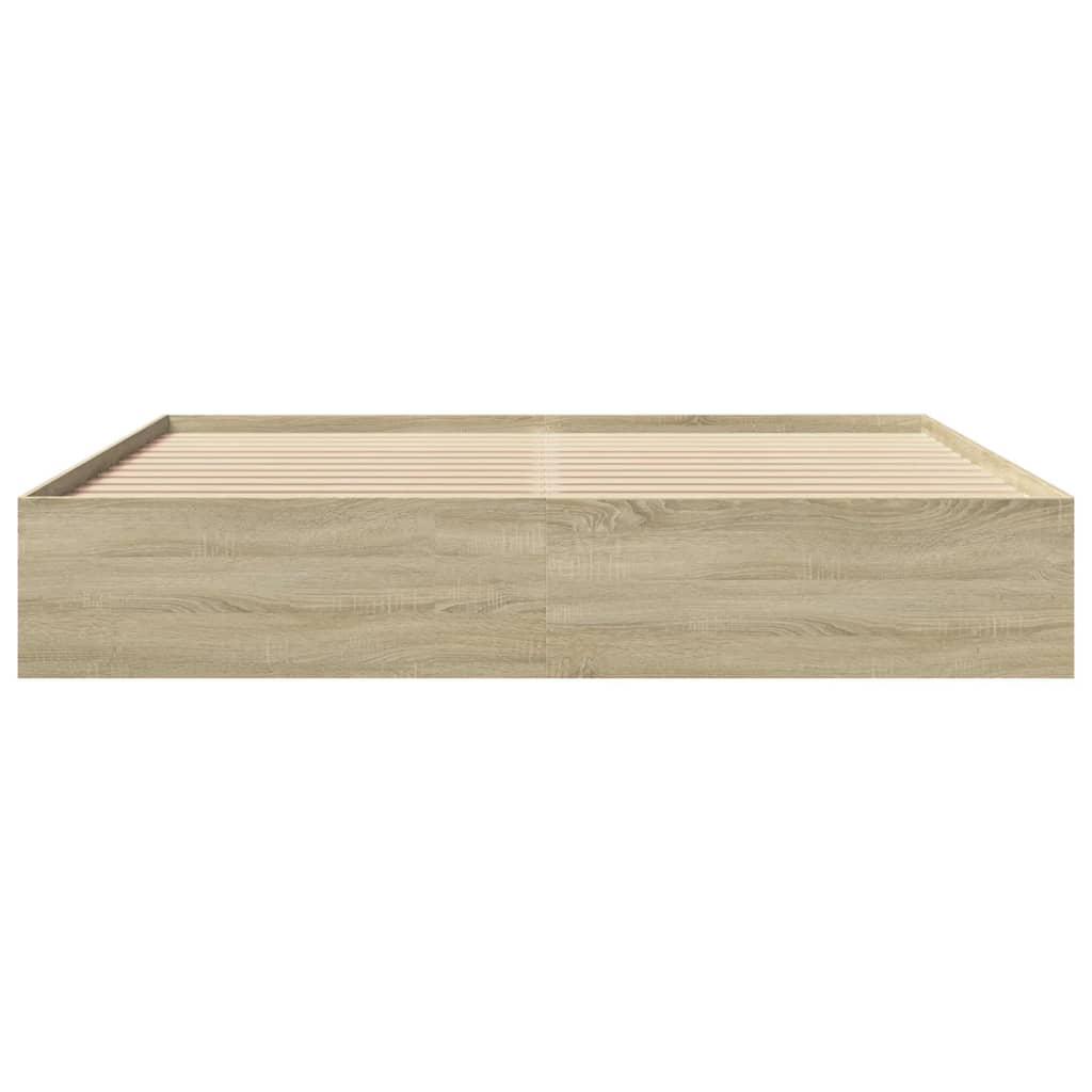 Modern Wooden Super King Size 180cm Bed Frame Base With Under Storage Space