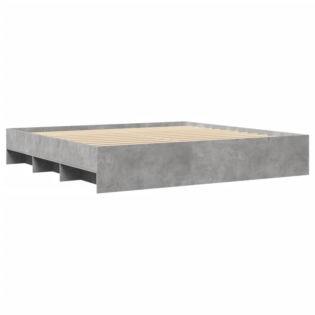 Modern Wooden Super King Size 180cm Bed Frame Base With Under Storage Space