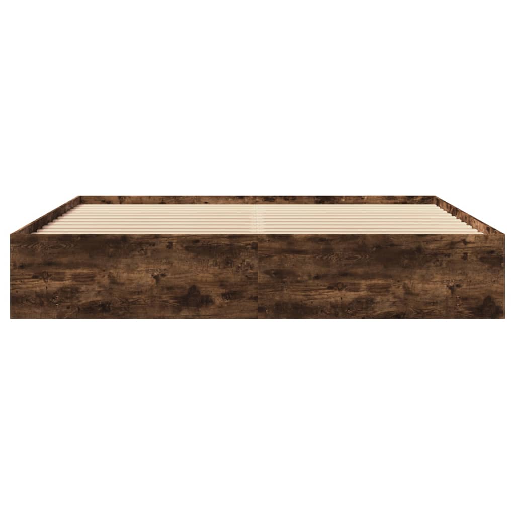 Modern Wooden Super King Size 180cm Bed Frame Base With Under Storage Space