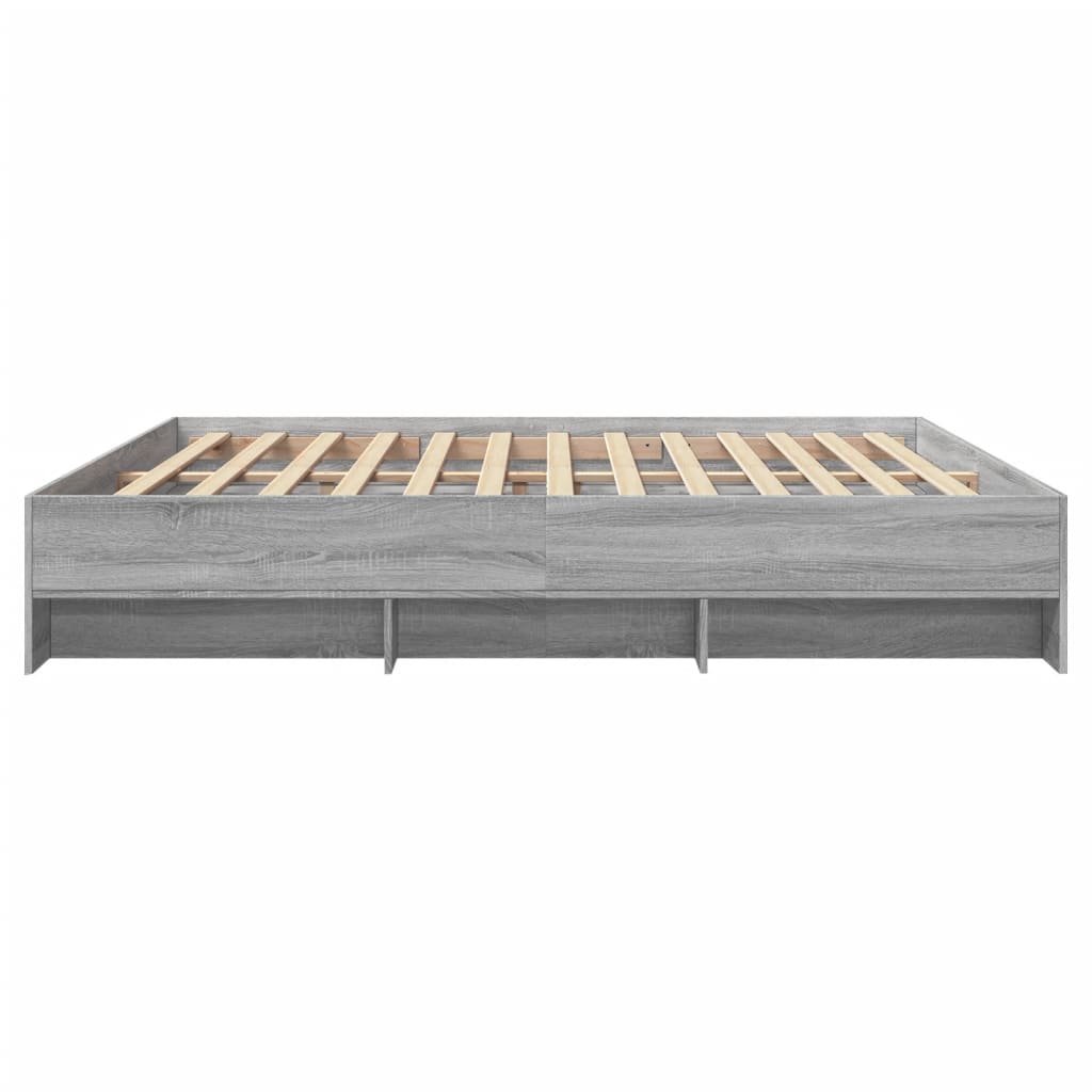 Modern Wooden Super King Size 180cm Bed Frame Base With Under Storage Space