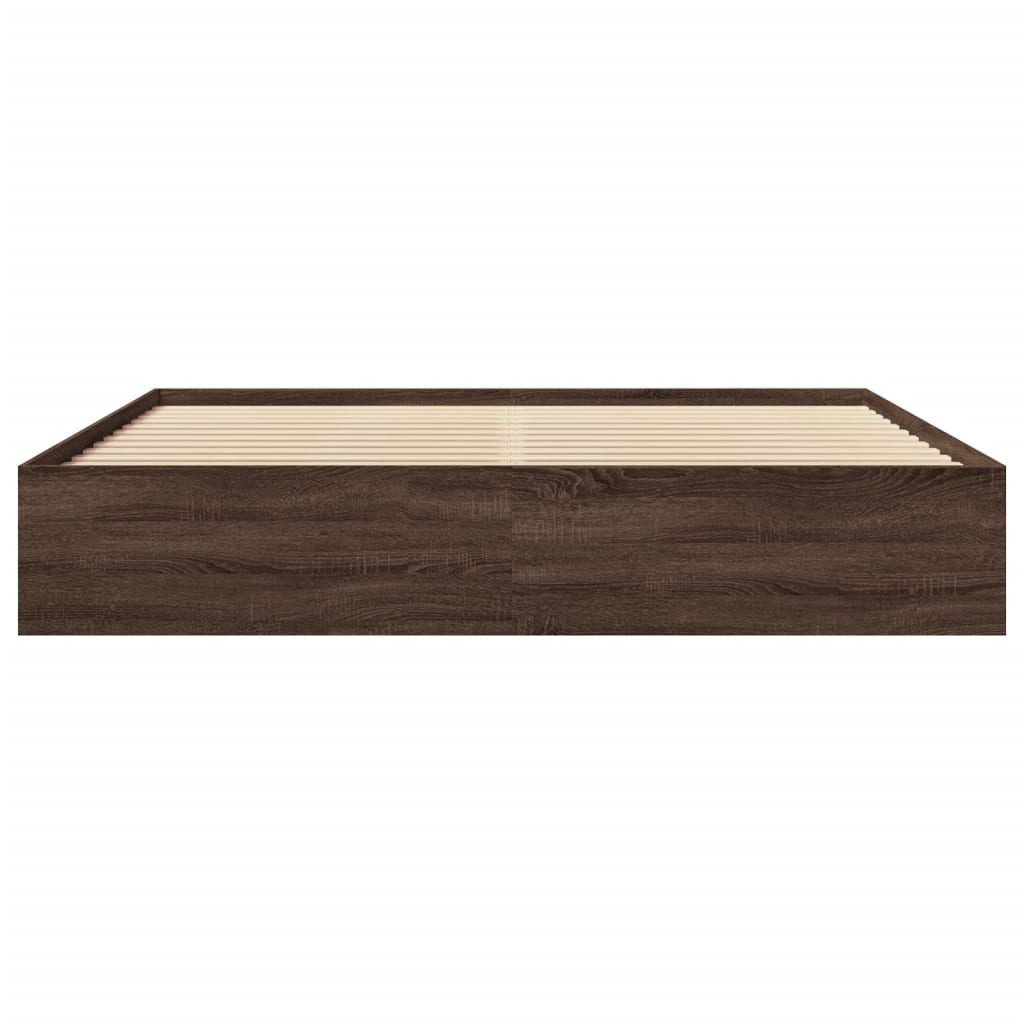 Modern Wooden Super King Size 180cm Bed Frame Base With Under Storage Space