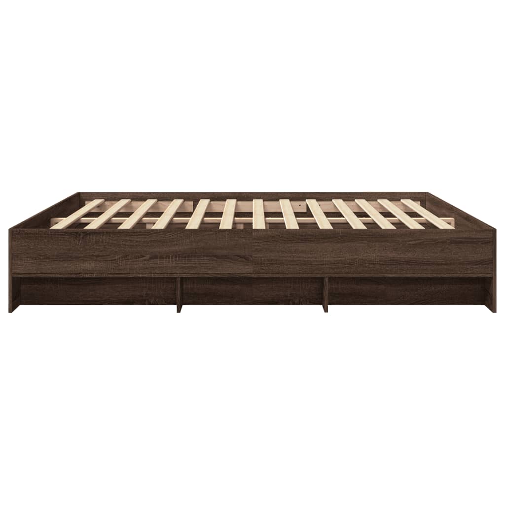 Modern Wooden Super King Size 180cm Bed Frame Base With Under Storage Space