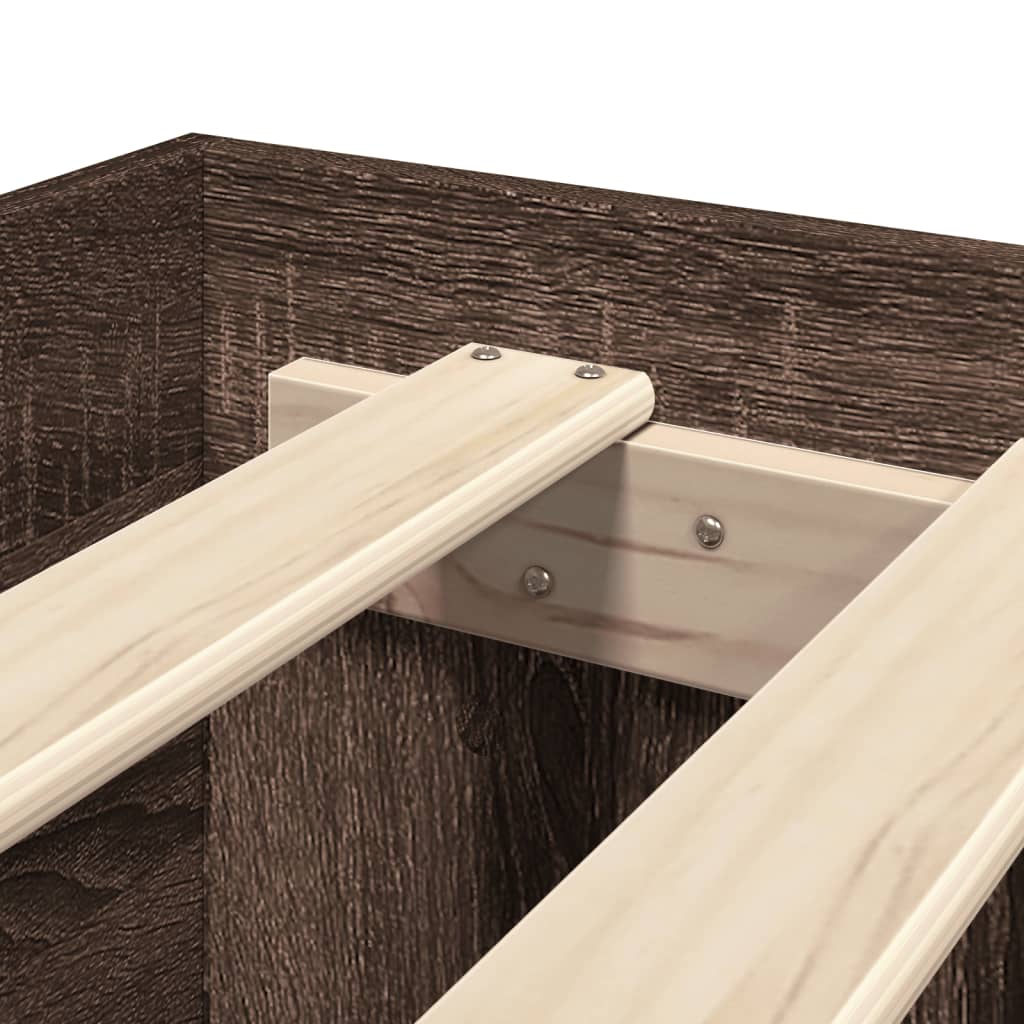 Modern Wooden Super King Size 180cm Bed Frame Base With Under Storage Space