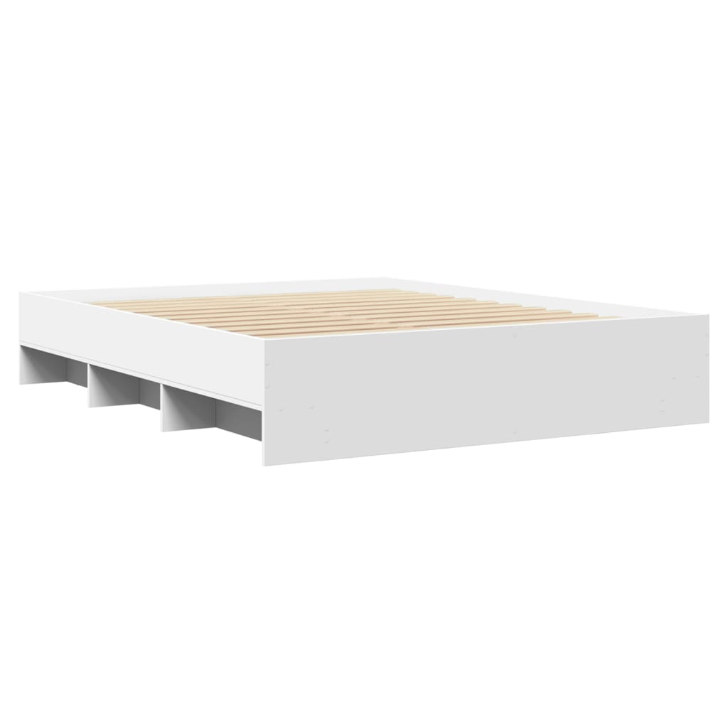 Modern Wooden King Size 150cm Bed Frame Base With Under Storage Space