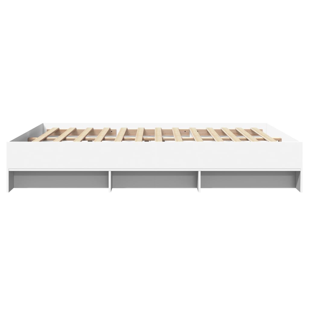 Modern Wooden King Size 150cm Bed Frame Base With Under Storage Space