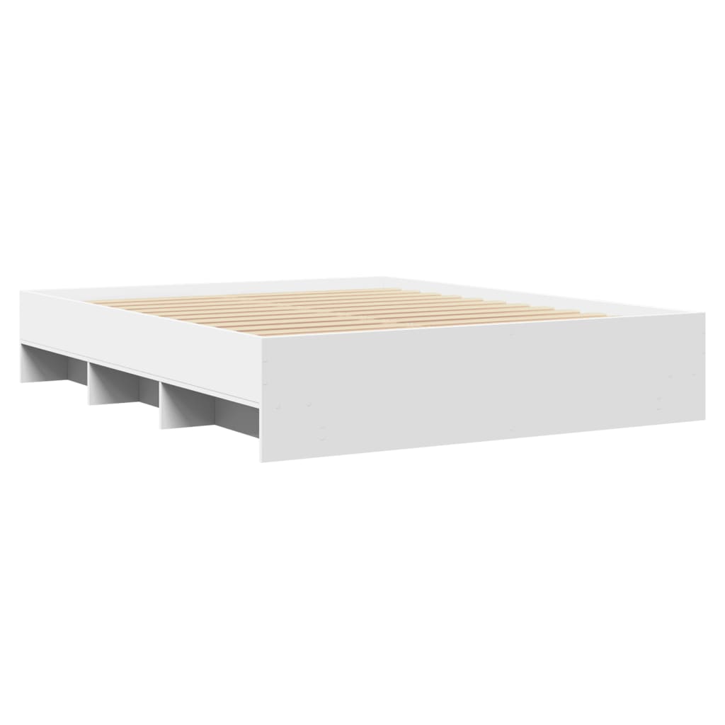 Modern Wooden King Size 150cm Bed Frame Base With Under Storage Space