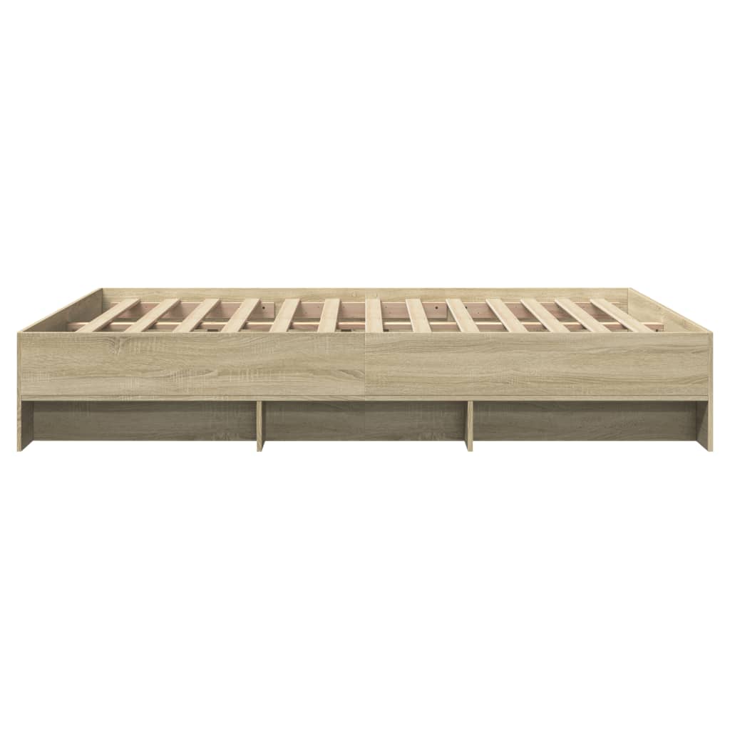 Modern Wooden King Size 150cm Bed Frame Base With Under Storage Space