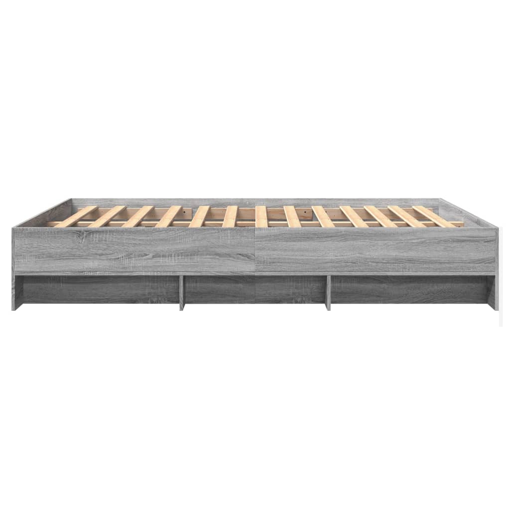 Modern Wooden King Size 150cm Bed Frame Base With Under Storage Space