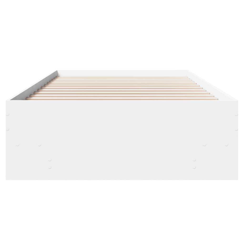 Modern Wooden Single Size 90cm Bed Frame Base With Under Storage Space