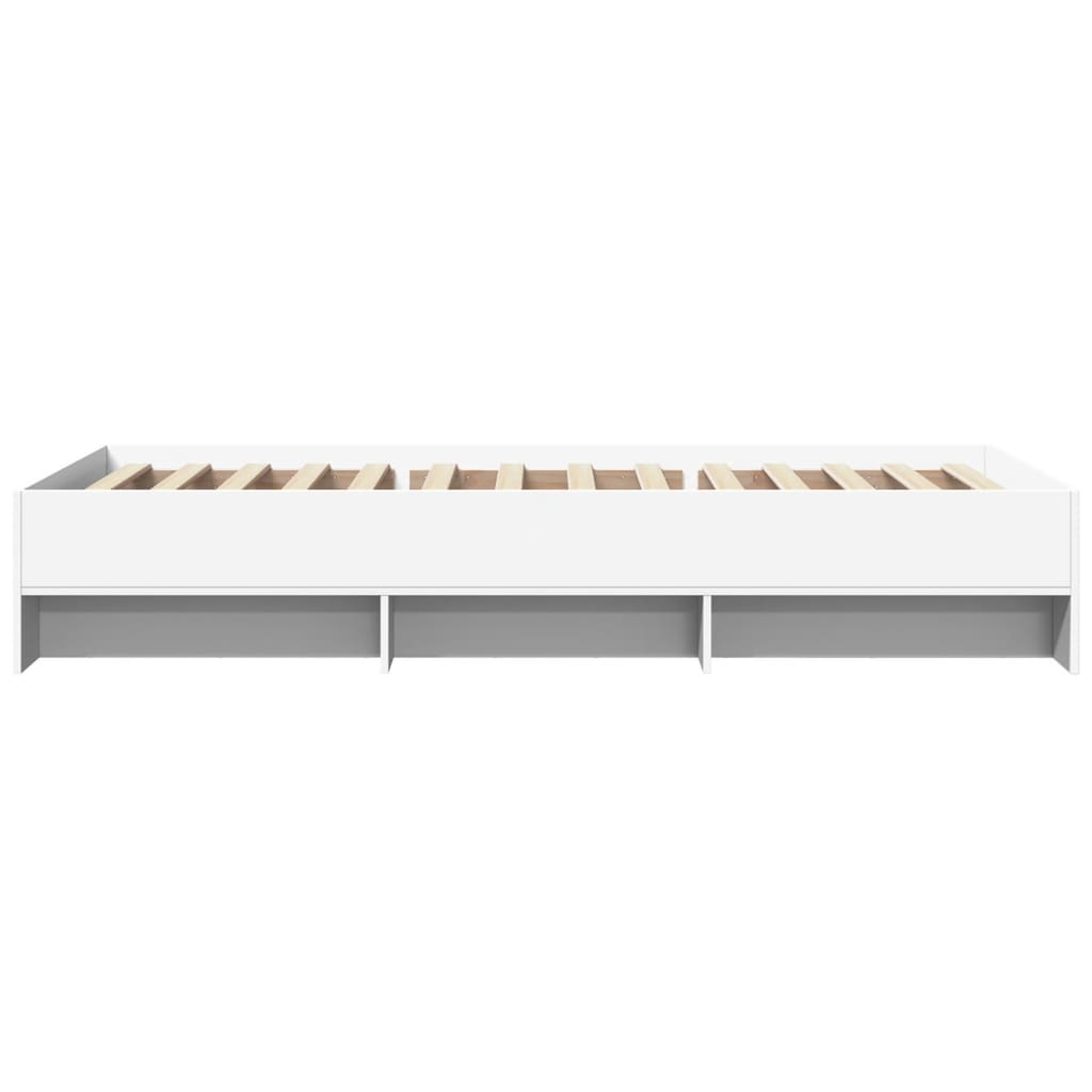 Modern Wooden Single Size 90cm Bed Frame Base With Under Storage Space