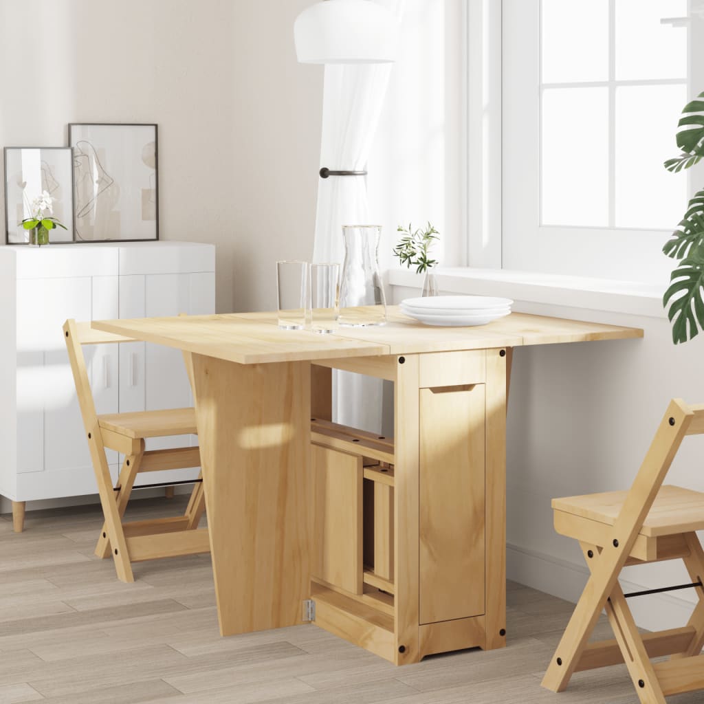 Modern Wooden Foldable Butterfly Dining Table Wood Tables Foldable