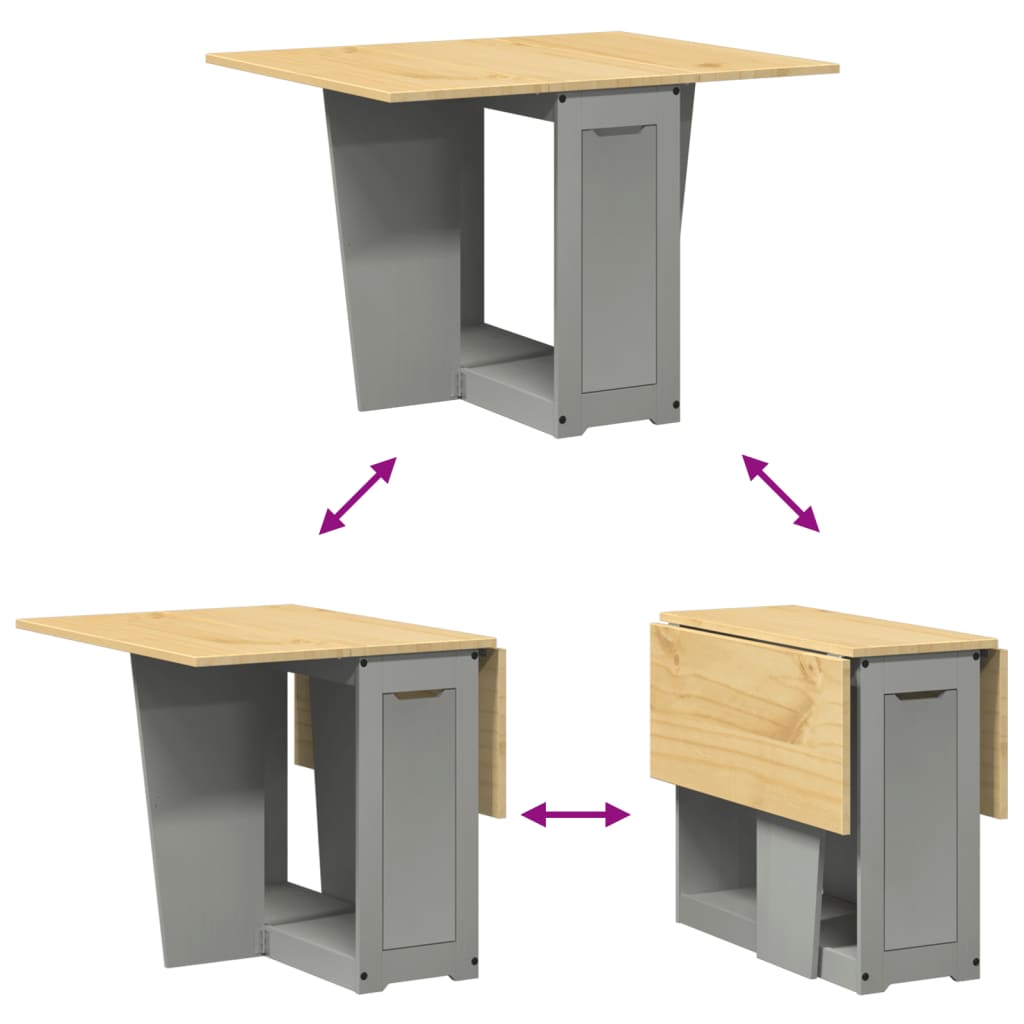 Modern Wooden Foldable Butterfly Dining Table Wood Tables Foldable