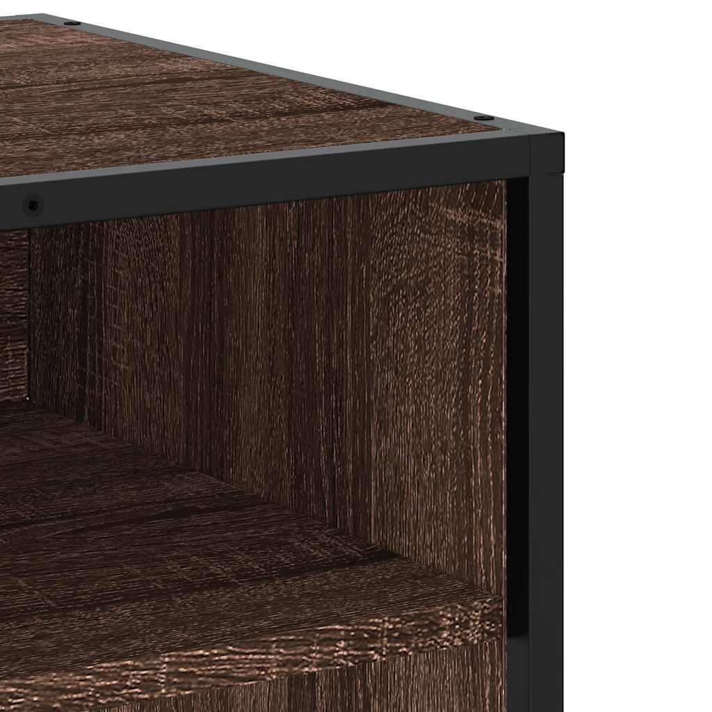 TV Cabinet Brown Oak 270x40x46 cm Engineered Wood